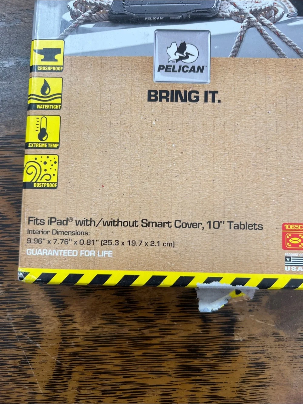Pelican pro gear tablet iPad cover 10” NWB